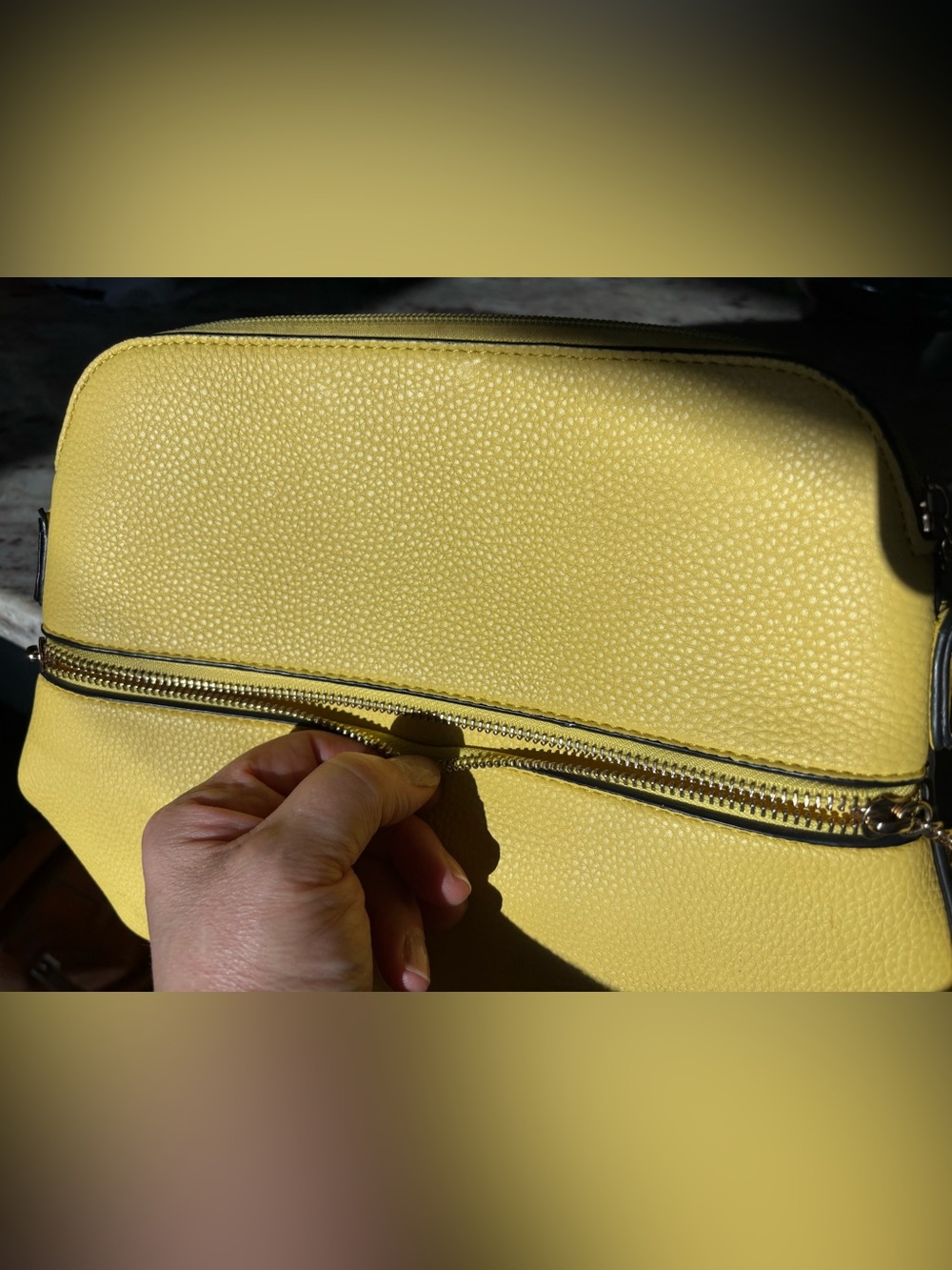 DASEIN | Yellow Crossbody Shoulder Bag With Built in Money Pouch - Picture 8 of 17
